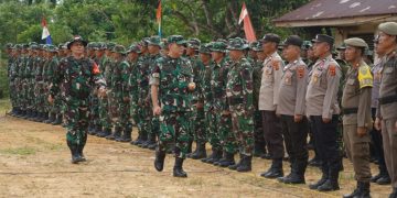 Pangdam XX/TIB Tegaskan TMMD Jadi Motor Pembangunan Desa Saat Tutup TMMD Ke-128 di Sarolangun