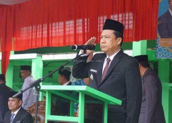 Bupati Muaro Jambi Bambang Bayu Suseno, Jadi Inspektur Upacara pada Peringatan Hari Amal Bakti (HAB) ke-80