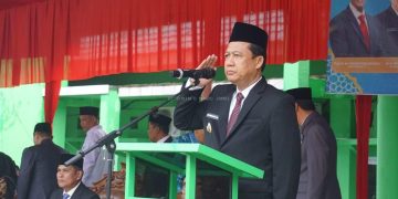Bupati Muaro Jambi Bambang Bayu Suseno, Jadi Inspektur Upacara pada Peringatan Hari Amal Bakti (HAB) ke-80