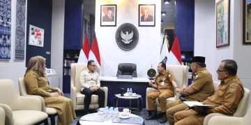 Bupati Muaro Jambi Audiensi dengan Wakil Menteri Dalam Negeri, Minta Dukungan Percepatan Pemekaran Desa